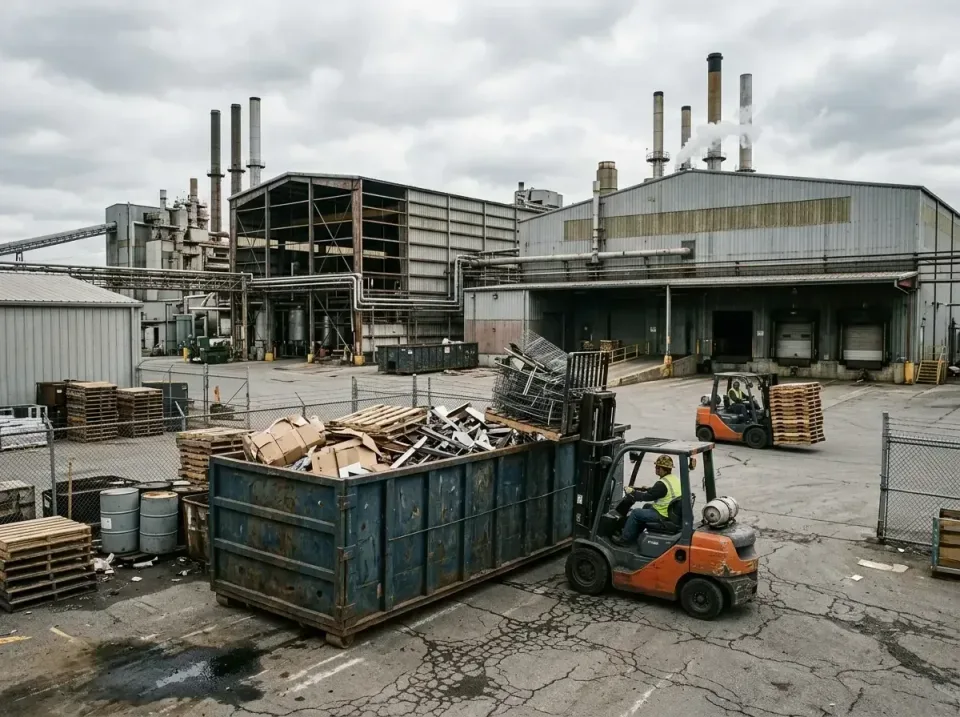 industrial-factory-scrap-conta-003 — frequently asked questions, Cheap Roll-off Dumpster Rentals in Blue Mound, TX